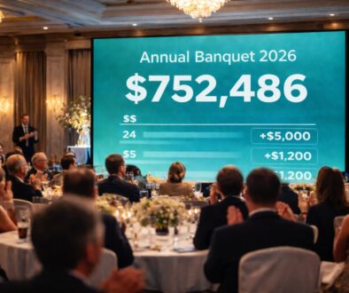 Live event donations feed